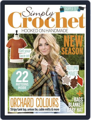 Simply Crochet September 30th, 2015 Digital Back Issue Cover