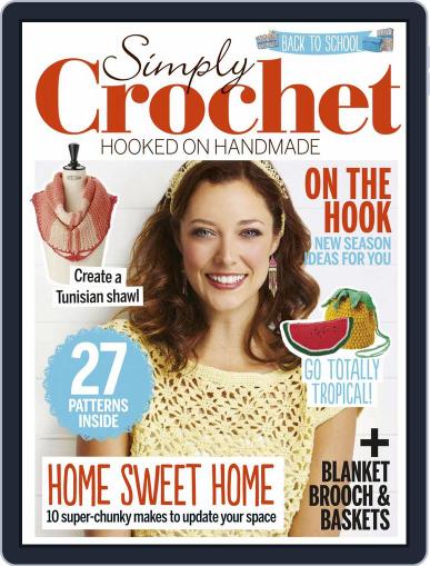 Simply Crochet September 1st, 2015 Digital Back Issue Cover