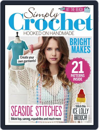 Simply Crochet August 1st, 2015 Digital Back Issue Cover