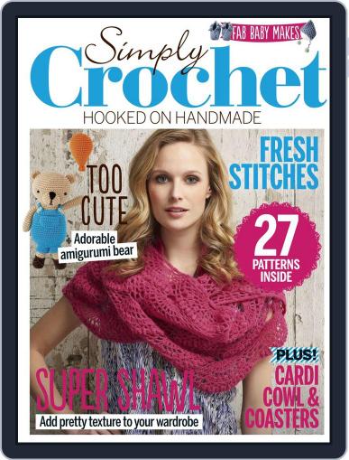 Simply Crochet April 29th, 2015 Digital Back Issue Cover