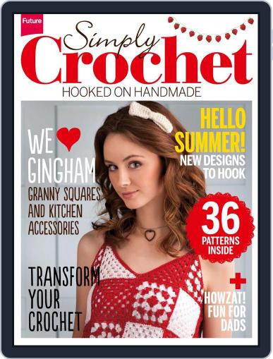 Simply Crochet April 30th, 2014 Digital Back Issue Cover