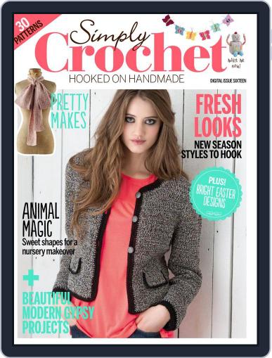 Simply Crochet March 5th, 2014 Digital Back Issue Cover
