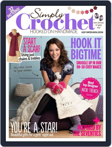 Simply Crochet December 11th, 2013 Digital Back Issue Cover
