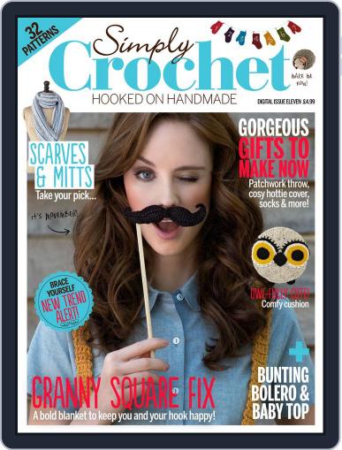 Simply Crochet October 16th, 2013 Digital Back Issue Cover
