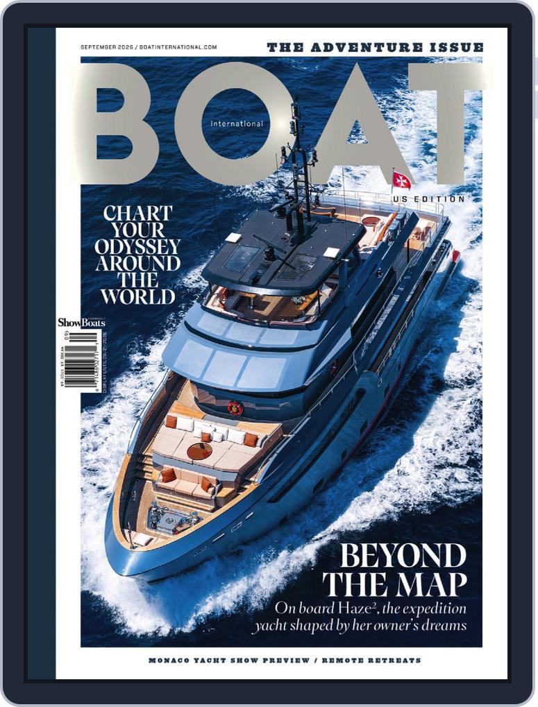 Boat International US Edition (Digital) Subscription                    September 1st, 2026 Issue