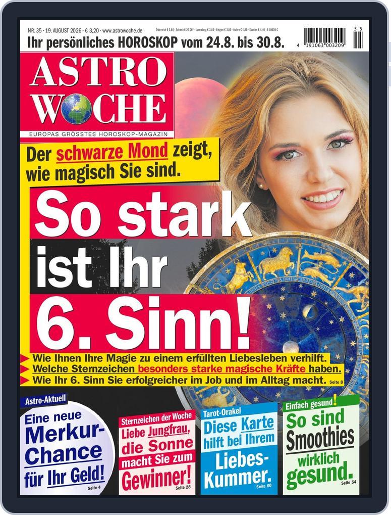 Astrowoche (Digital) Subscription                    August 26th, 2026 Issue