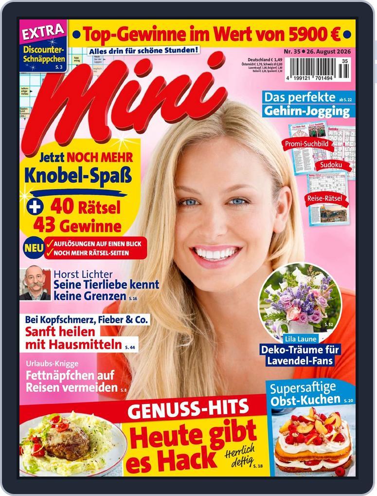 Mini Germany (Digital) Subscription                    August 26th, 2026 Issue