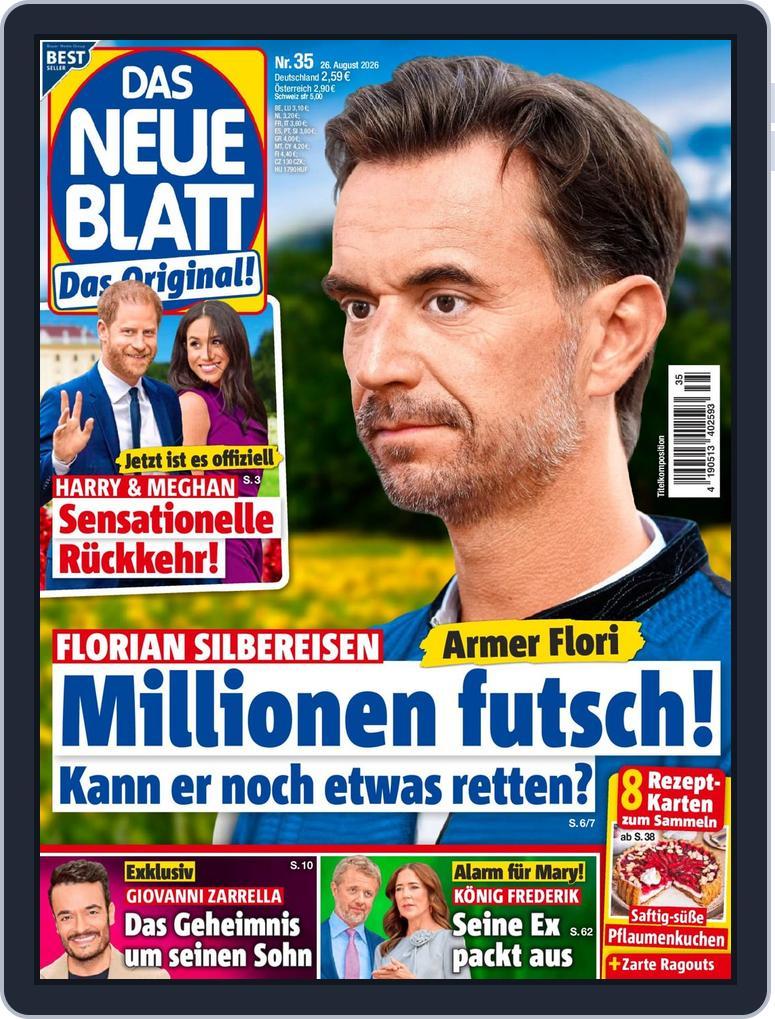 Das neue Blatt (Digital) Subscription                    August 26th, 2026 Issue