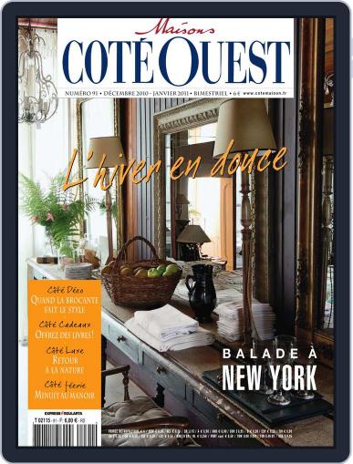 Côté Ouest December 3rd, 2010 Digital Back Issue Cover