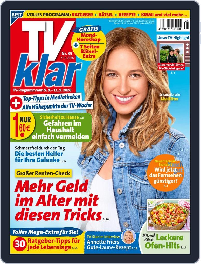 TV klar (Digital) Subscription                    August 27th, 2026 Issue