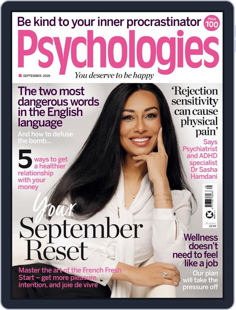 Psychologies (Digital) Subscription                    September 1st, 2026 Issue