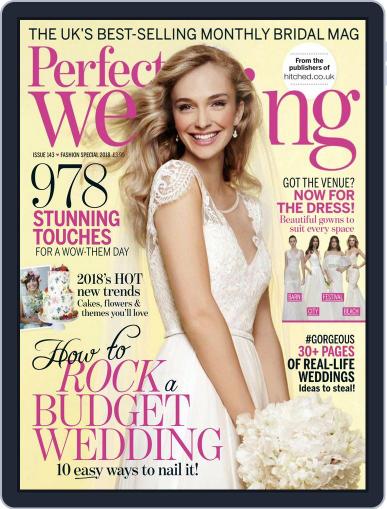 Perfect Wedding February 2nd, 2018 Digital Back Issue Cover