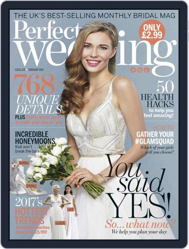Perfect Wedding February 1st, 2017 Digital Back Issue Cover