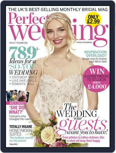 Perfect Wedding December 1st, 2016 Digital Back Issue Cover