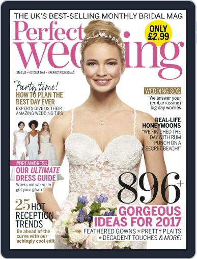 Perfect Wedding October 1st, 2016 Digital Back Issue Cover