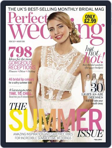 Perfect Wedding July 8th, 2016 Digital Back Issue Cover