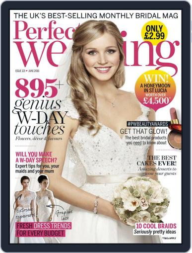 Perfect Wedding May 19th, 2016 Digital Back Issue Cover
