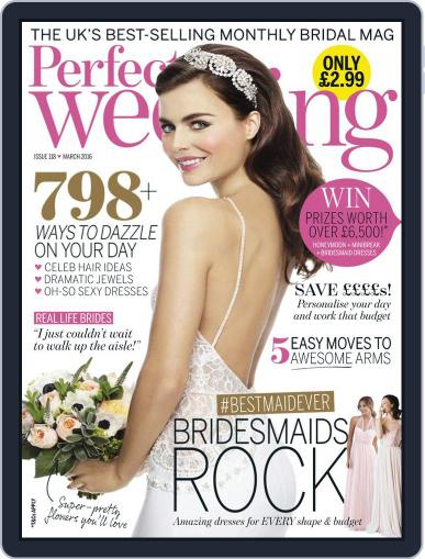 Perfect Wedding February 25th, 2016 Digital Back Issue Cover