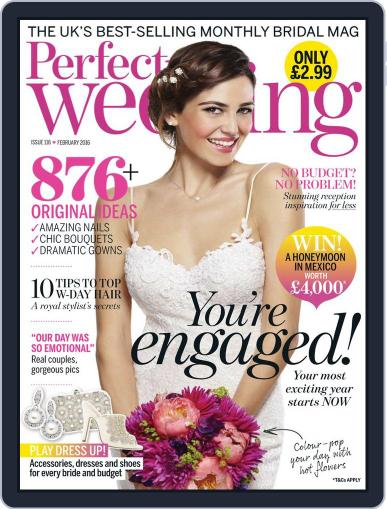 Perfect Wedding February 1st, 2016 Digital Back Issue Cover