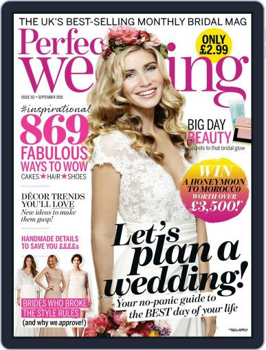 Perfect Wedding August 5th, 2015 Digital Back Issue Cover