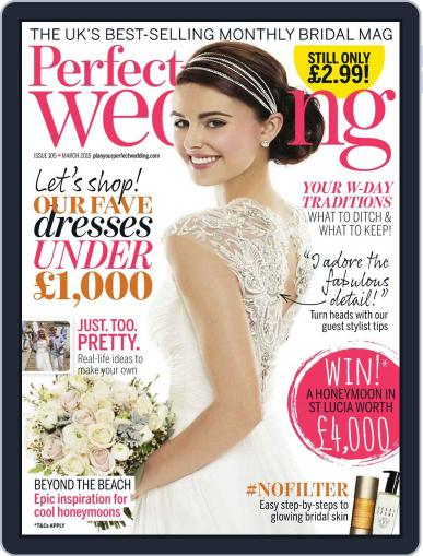 Perfect Wedding February 17th, 2015 Digital Back Issue Cover