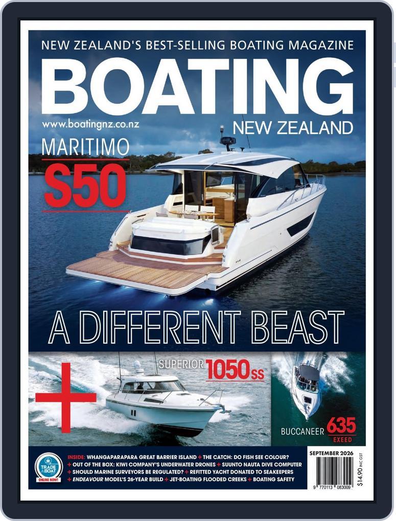 Boating NZ (Digital) Subscription                    September 1st, 2026 Issue