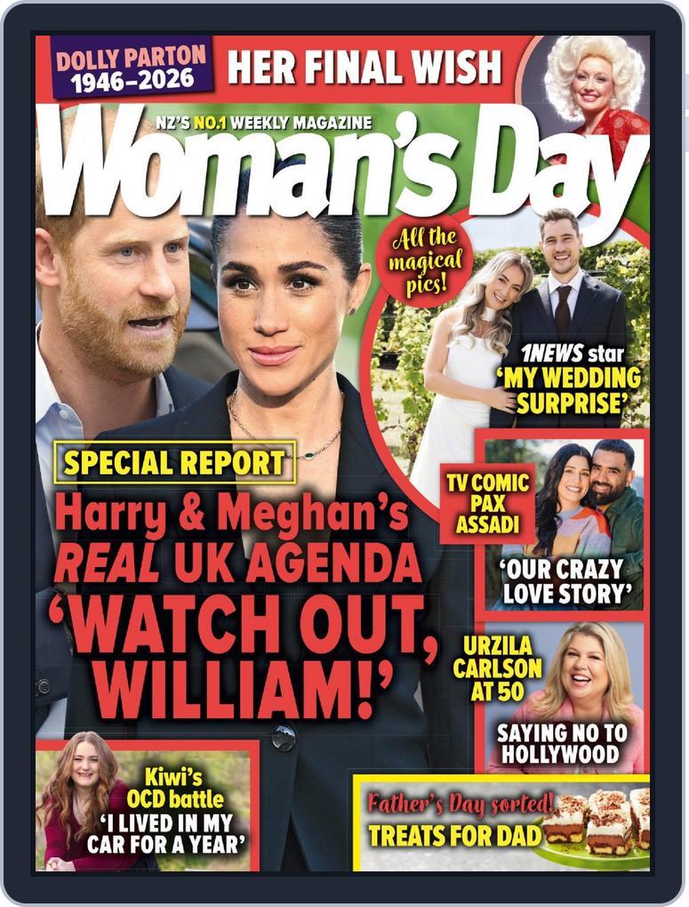 Woman's Day Magazine NZ (Digital) Subscription                    August 30th, 2026 Issue