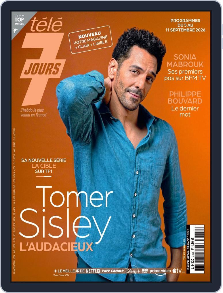 Télé 7 Jours (Digital) Subscription                    August 31st, 2026 Issue