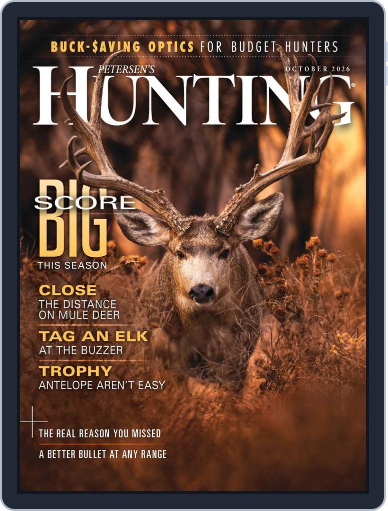 Petersen's Hunting (Digital) Subscription                    October 1st, 2026 Issue