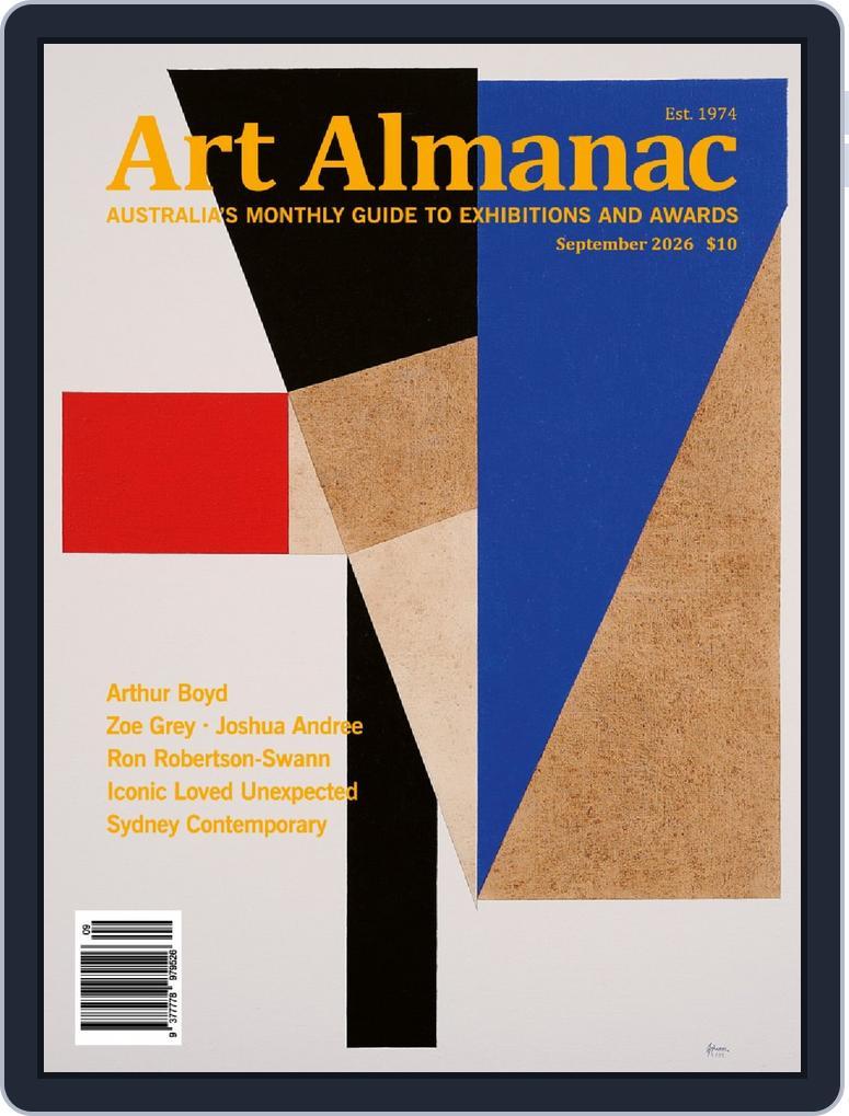 Art Almanac (Digital) Subscription                    September 1st, 2026 Issue