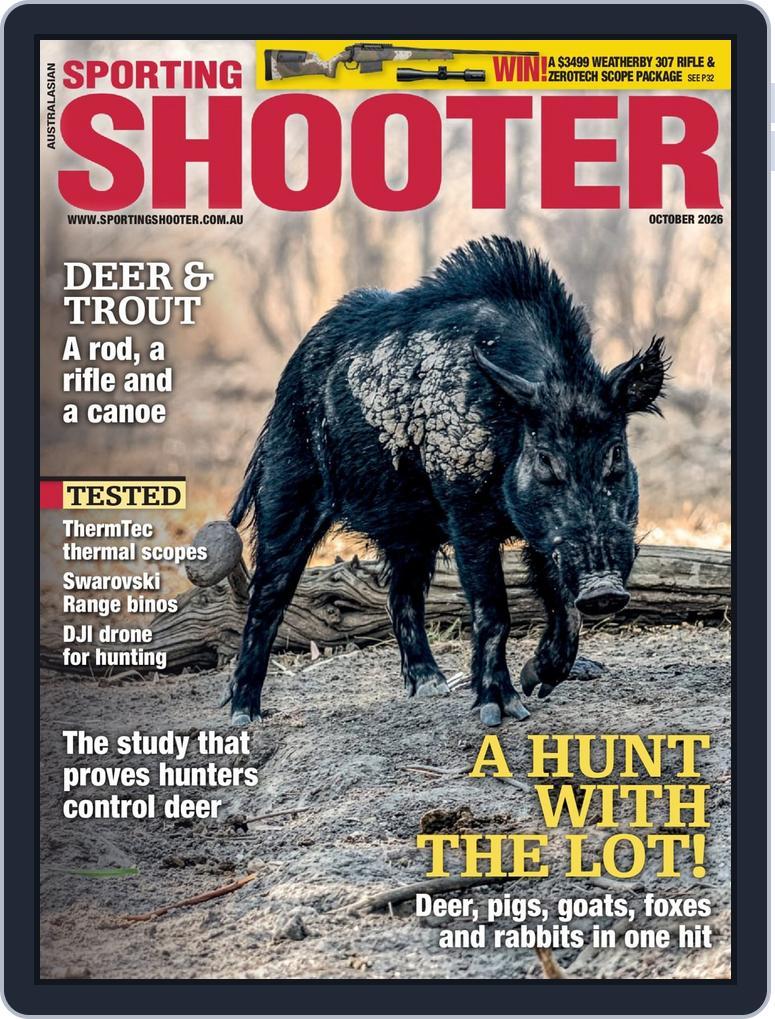 Sporting Shooter (Digital) Subscription                    October 1st, 2026 Issue
