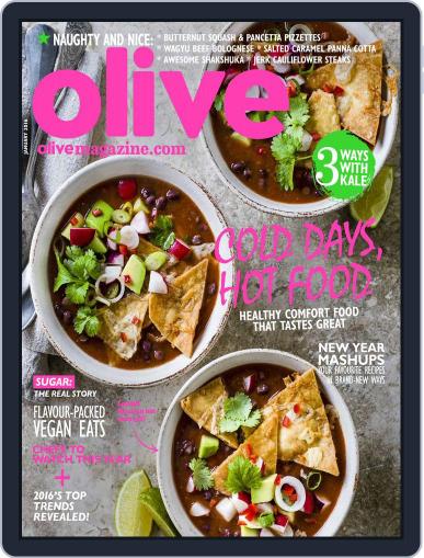 Olive January 1st, 2016 Digital Back Issue Cover