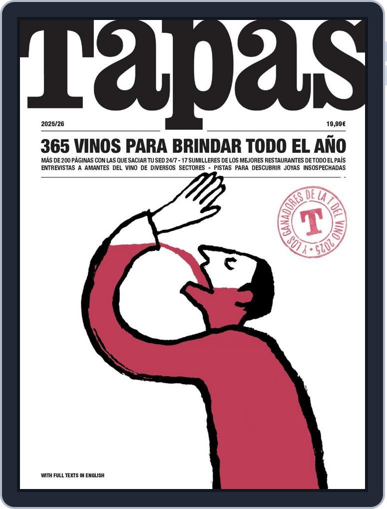 TAPAS - Especial Guía de Vinos Magazine (Digital) Subscription                    July 2nd, 2025 Issue