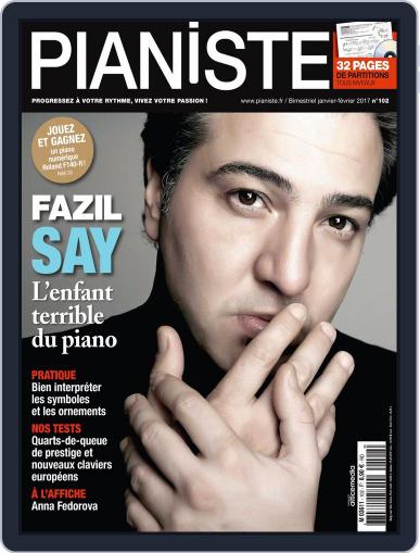 Pianiste January 1st, 2017 Digital Back Issue Cover