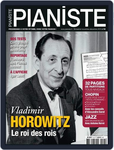 Pianiste October 21st, 2015 Digital Back Issue Cover