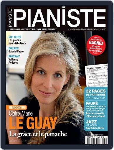 Pianiste June 26th, 2014 Digital Back Issue Cover