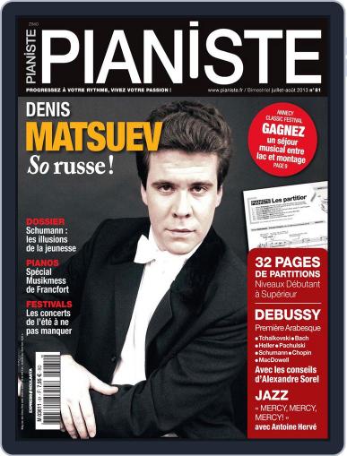 Pianiste June 27th, 2013 Digital Back Issue Cover