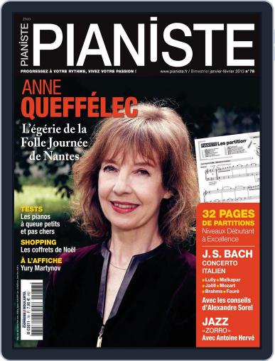 Pianiste December 20th, 2012 Digital Back Issue Cover