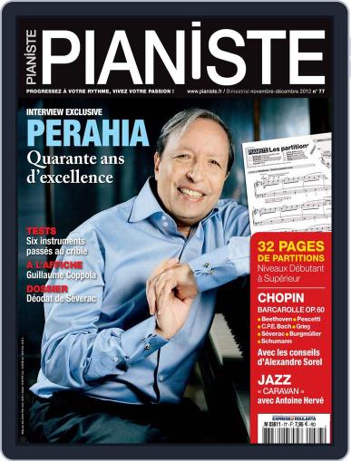 Pianiste October 25th, 2012 Digital Back Issue Cover