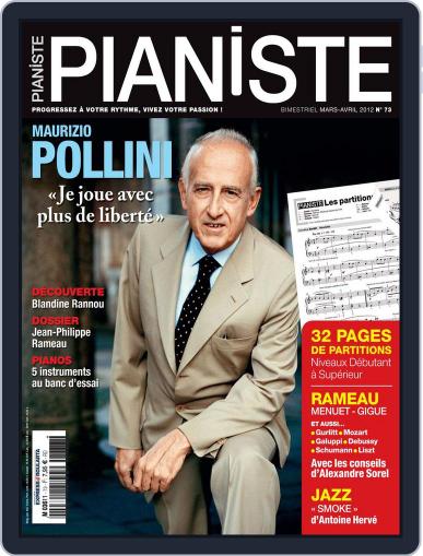 Pianiste February 23rd, 2012 Digital Back Issue Cover