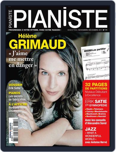 Pianiste October 20th, 2011 Digital Back Issue Cover