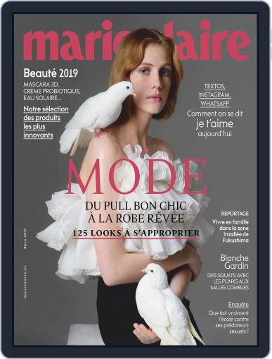 Marie Claire - France March 1st, 2019 Digital Back Issue Cover