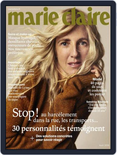Marie Claire - France April 1st, 2018 Digital Back Issue Cover