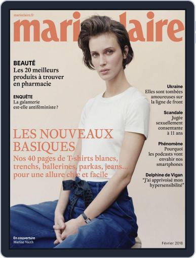 Marie Claire - France February 1st, 2018 Digital Back Issue Cover
