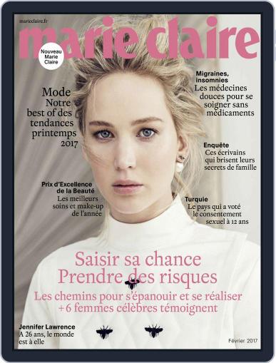 Marie Claire - France February 1st, 2017 Digital Back Issue Cover