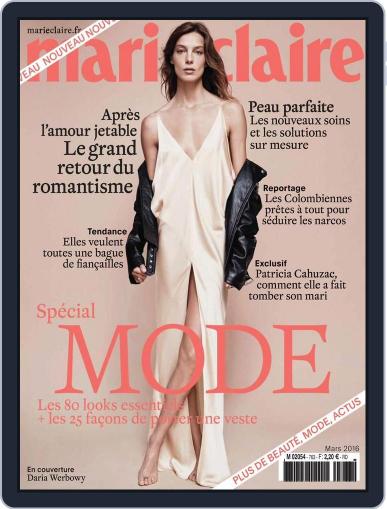 Marie Claire - France February 4th, 2016 Digital Back Issue Cover