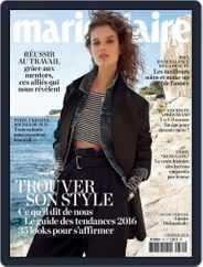Marie Claire - France (Digital) Subscription                    January 6th, 2016 Issue