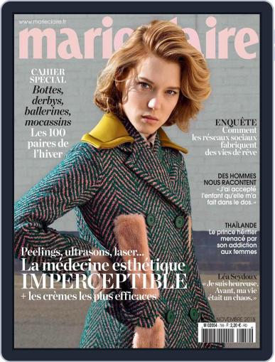 Marie Claire - France September 30th, 2015 Digital Back Issue Cover