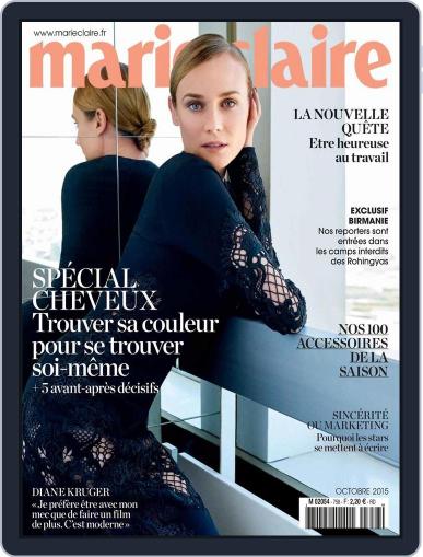 Marie Claire - France September 7th, 2015 Digital Back Issue Cover