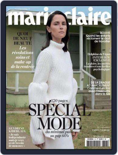 Marie Claire - France August 3rd, 2015 Digital Back Issue Cover